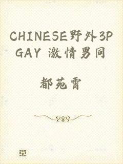 CHINESE野外3PGAY 激情男同